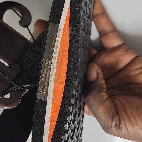 Panama Jack Black & Orange Flip Flop, Size Medium, size 8_9 - Picture 7 of 12